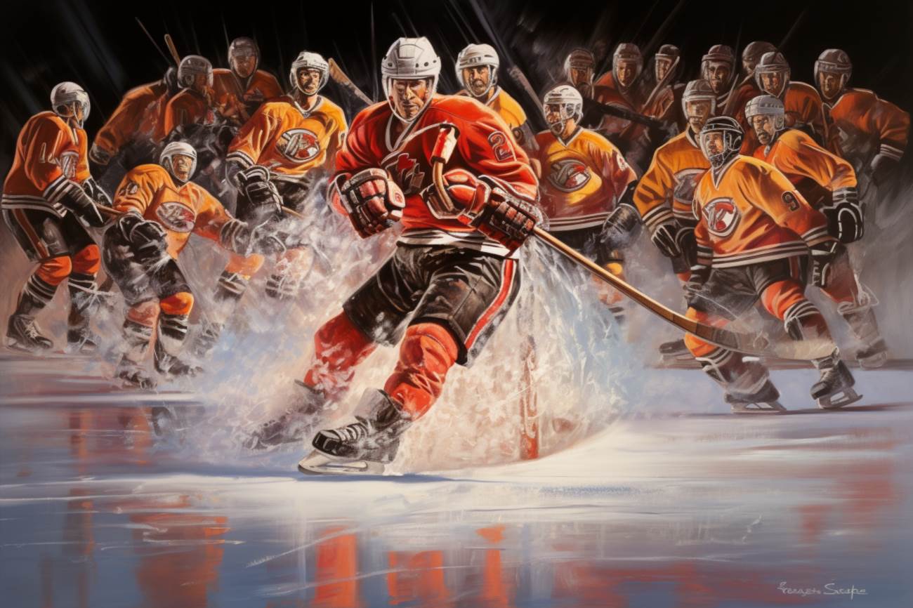 Hokej bydgoszcz: niesamowite światło na lodowisku